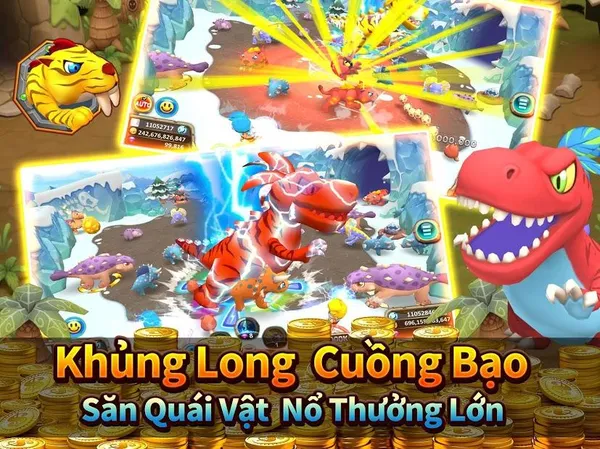 game bắn cá - Bắn cá khủng long