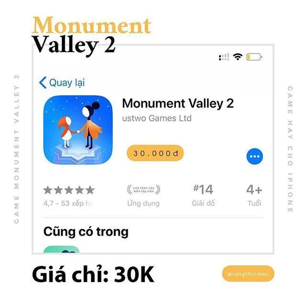 game xếp hình - Monument Valley